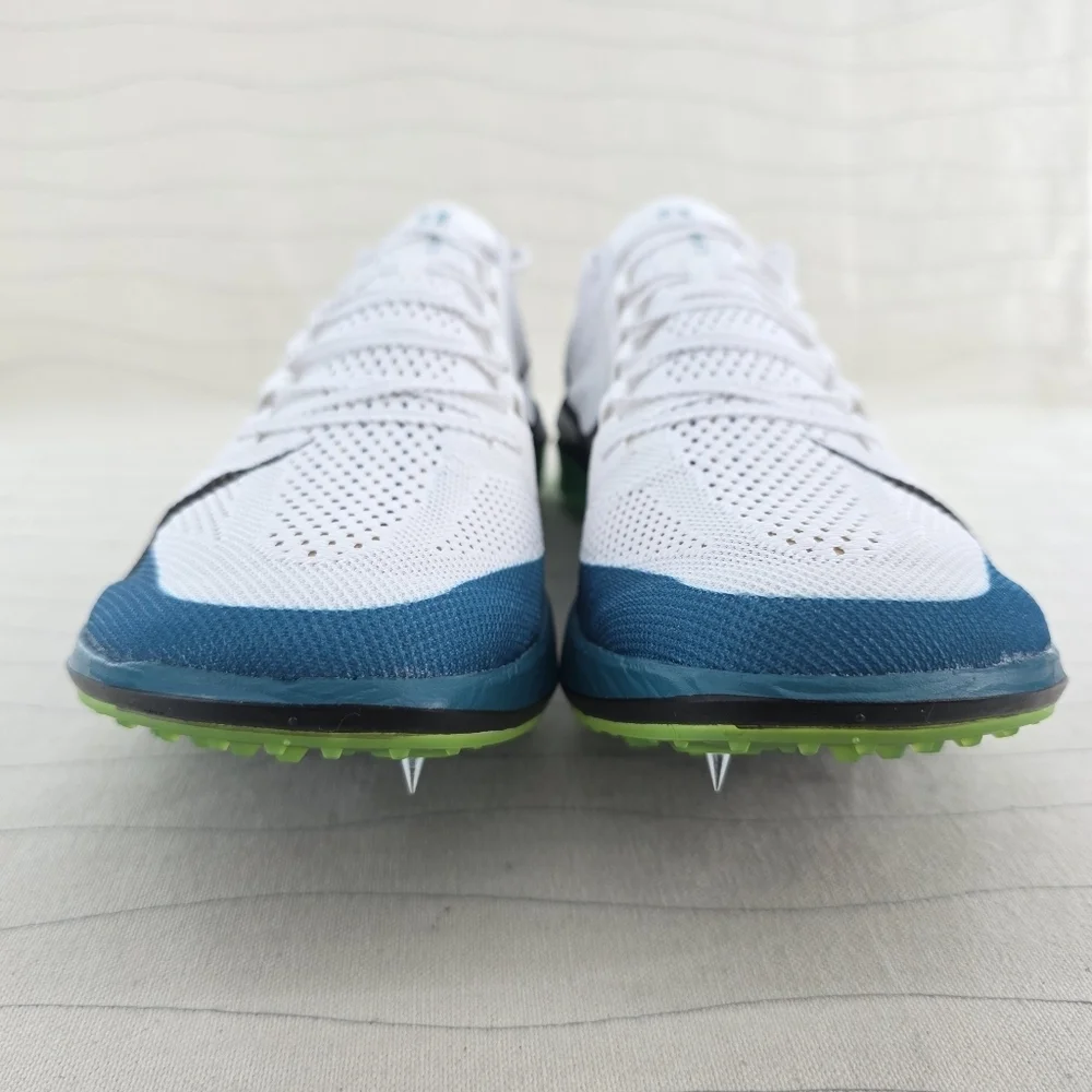 New Mens Nike ZoomX Dragonfly 2 Elite White Teal Cleats FZ9315-102 Sz 12.5 NEW